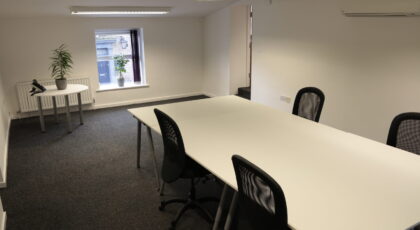 Open plan office suite